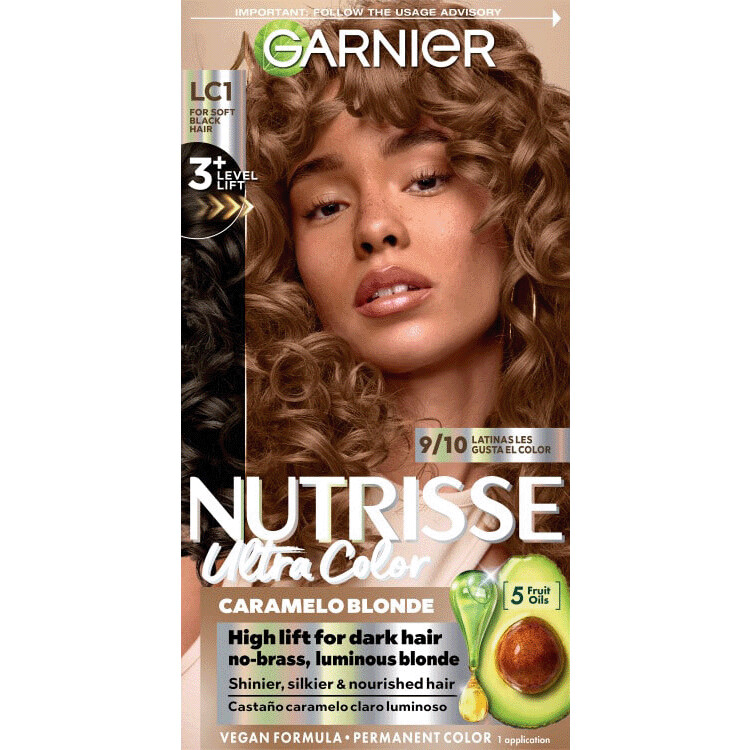 lc1 - colorazione per capelli castano chiaro ad alta schiaritura - caramello salato