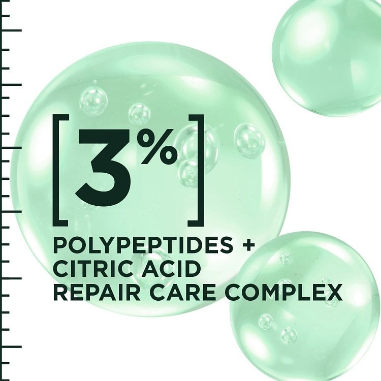 shampoo riparatore e volumizzante per capelli con riempitivo e polipeptidi