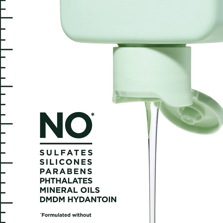 shampoo riparatore e volumizzante per capelli con riempitivo e polipeptidi