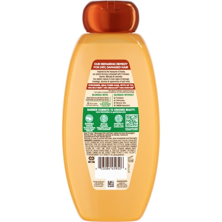 shampoo riparatore honey treasures