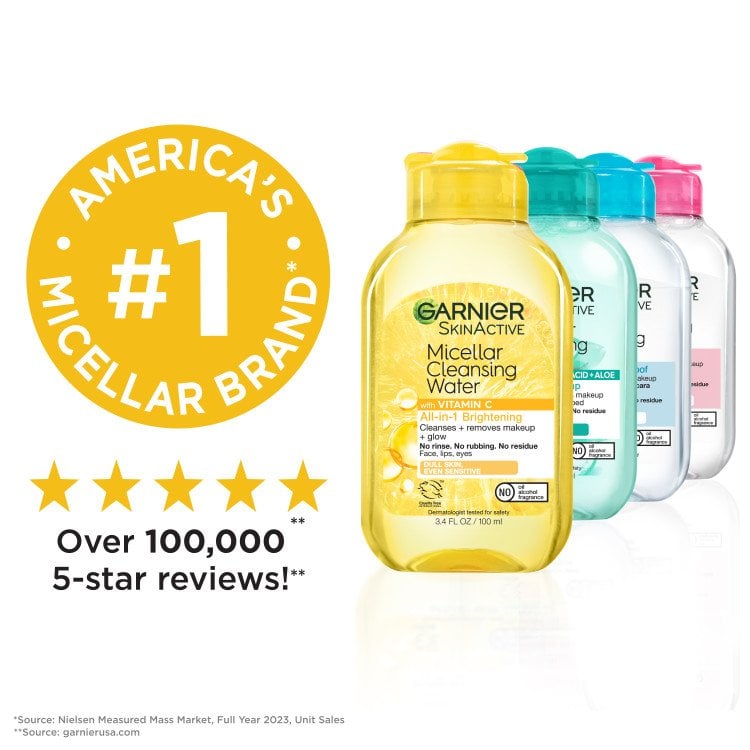 acqua micellare detergente con vitamina c