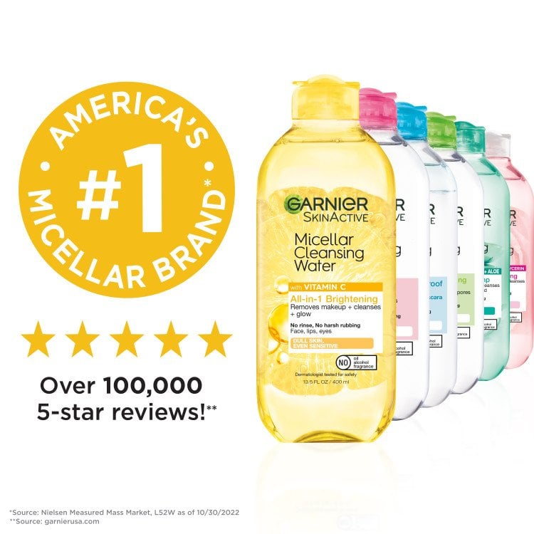 acqua micellare detergente con vitamina c