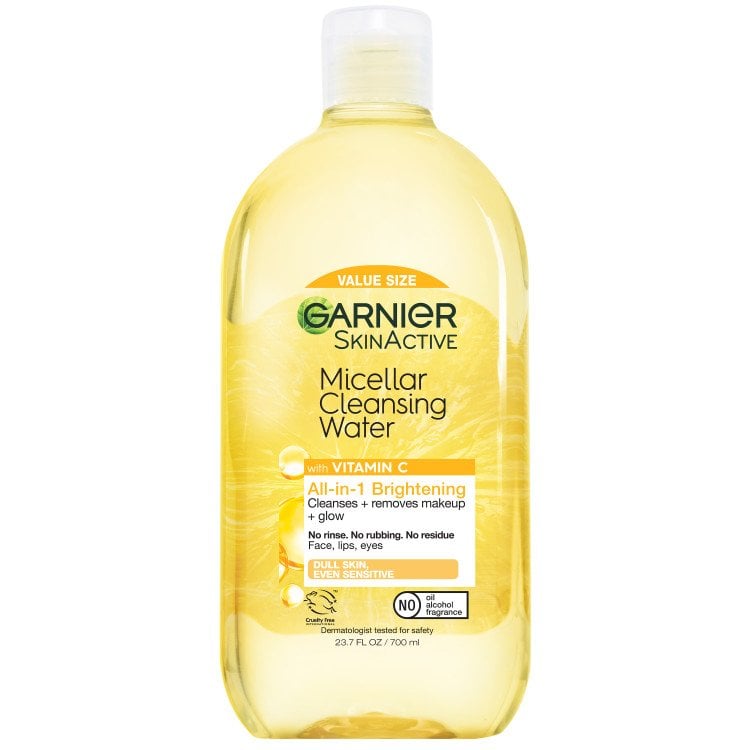 acqua micellare detergente con vitamina c